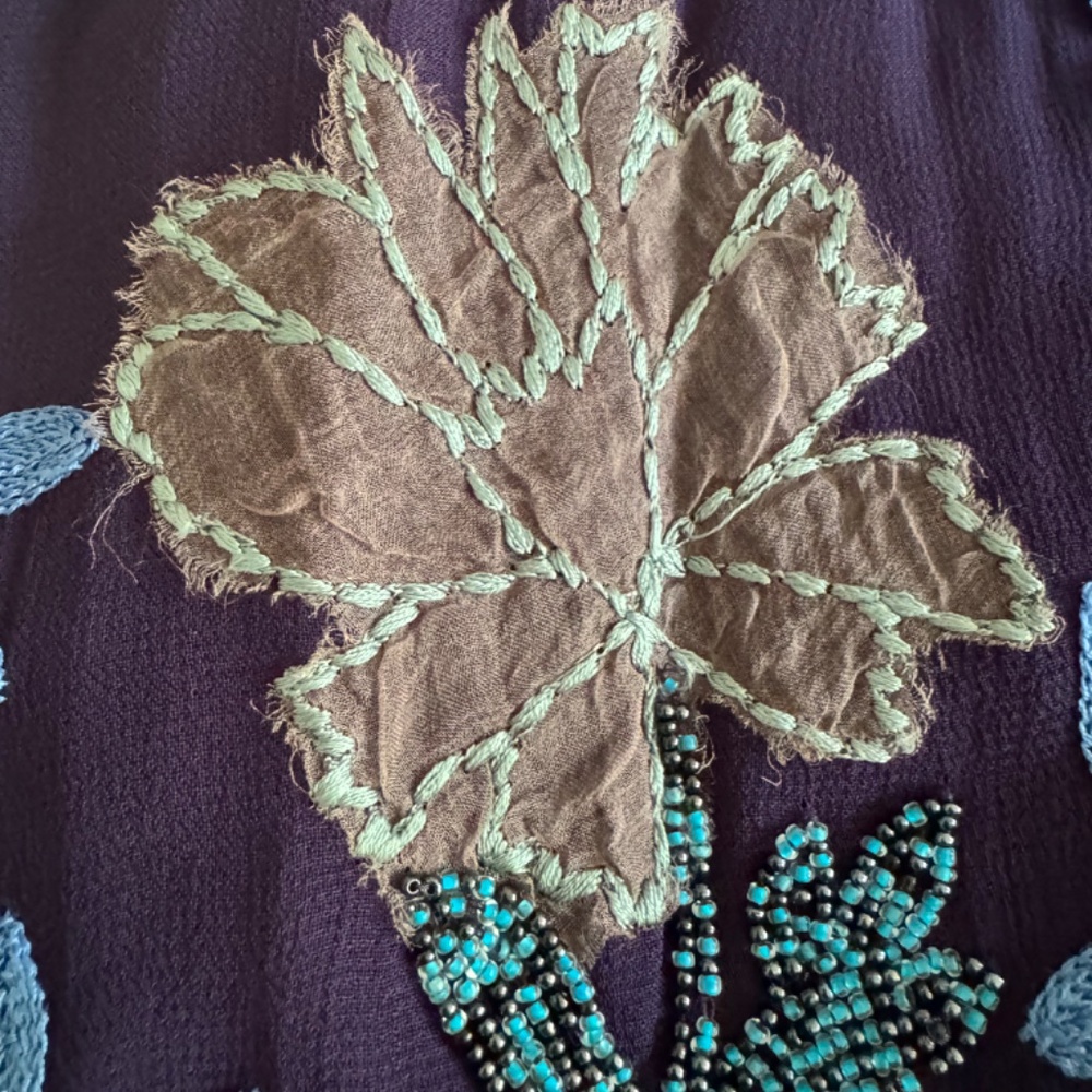 Anthropologie Not So Serious by Pallavi Mohan Woodvine dress size small - Picture 11 of 13